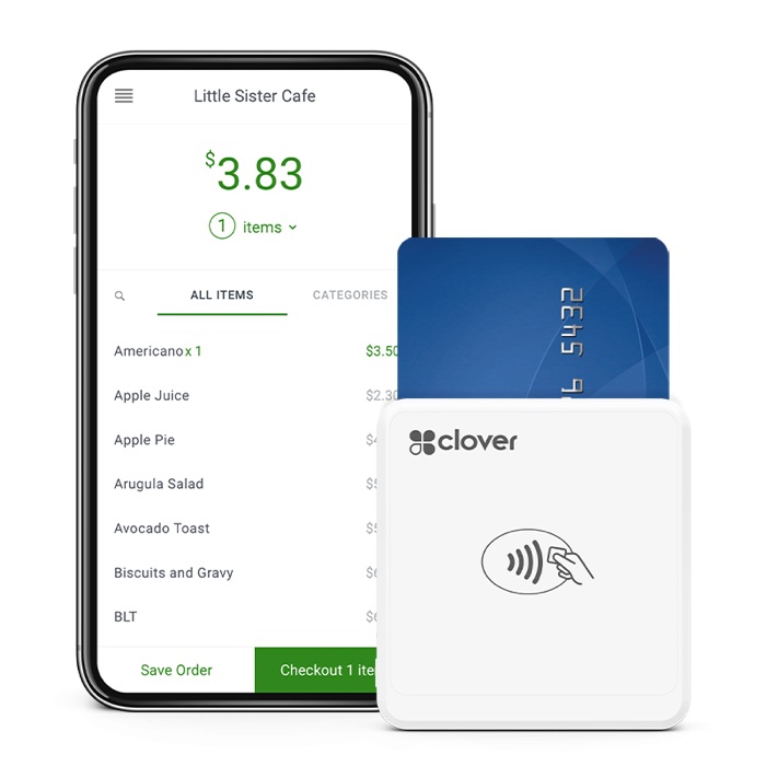 Clover Go payment terminal