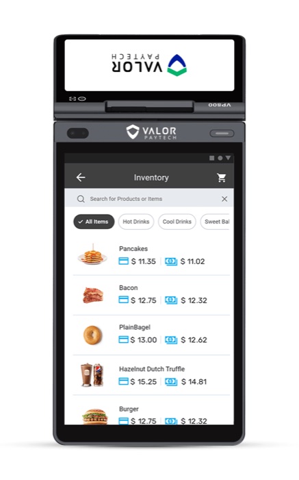 Valor VP800 payment terminal